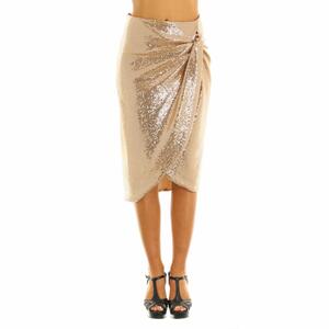 GONNA PAILLETTES ORO